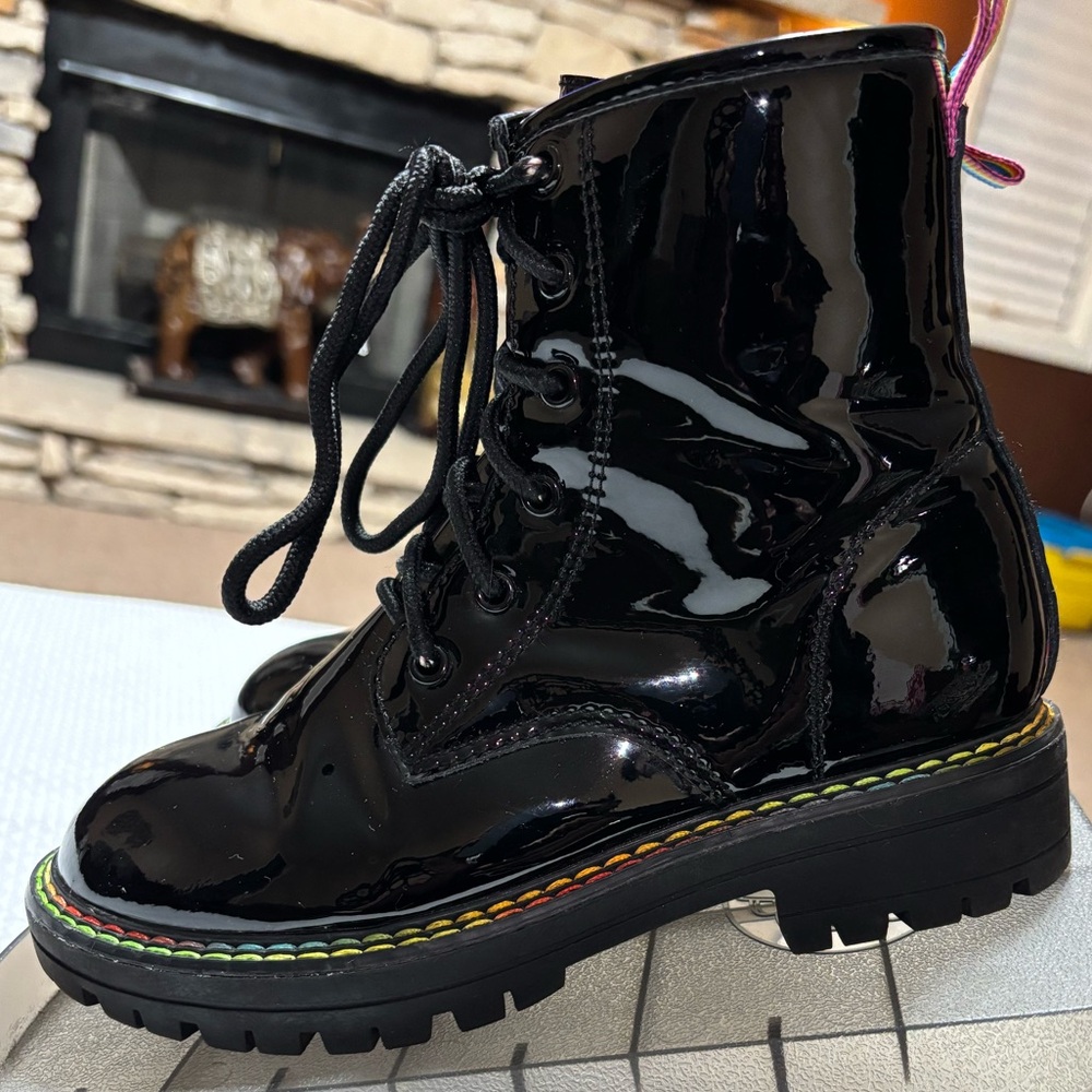 Kurt Geiger combat boots